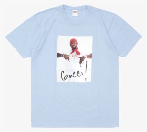 Supreme Gucci Mane Tee - 2017 Supreme Box Logo Character Short Sleeve Classic #1042330