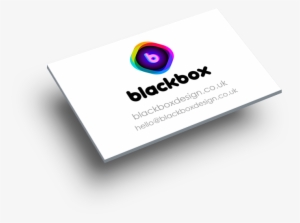 Business Card With Blackbox Contact Details - Blackbox Web Design #1042546