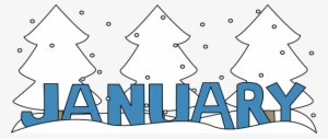 January - January Clipart #1043031