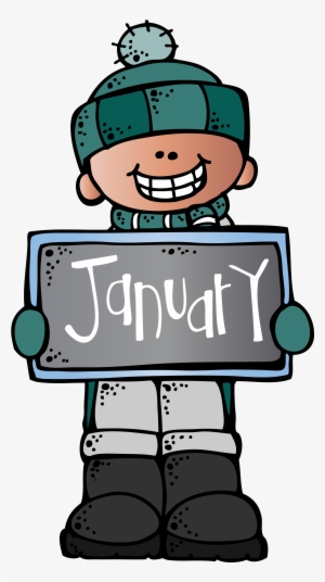 January Mkb C Melonheadz Illustrating Llc 2014 Colored - Melonheadz Clipart Months #1043064