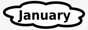 January Clip Art Image - Free Clip Art January #1043110