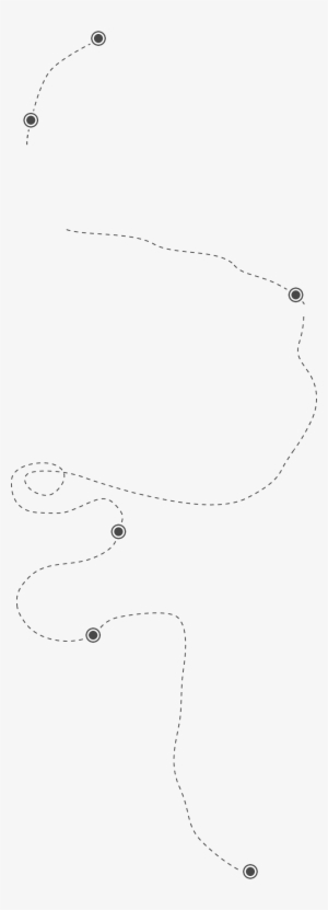 Dotted Line 1 - Necklace #1043292