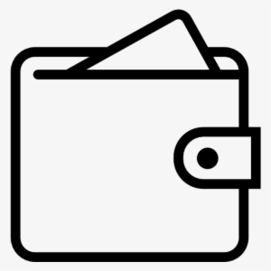 Purse Vector Free - Flat Design Wallet Icon Png #1044757