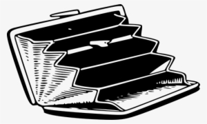 Open Wallet Cliparts - Empty Wallet Clipart Black And White #1044840