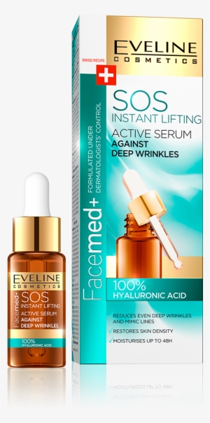 Instant Lifting Sos Active Serum Against Deep Wrinkles - Eveline Vitamin C Serum #1045550