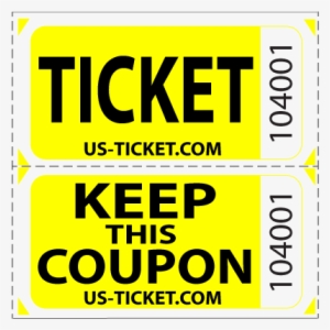 Premium Double Roll Raffle Tickets - Parallel #1045553