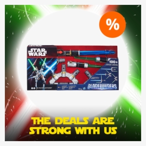 A Hasbro Star Wars Bladebuilders Jedi Master Lightsaber - Star Wars Christmas Toy #1045660