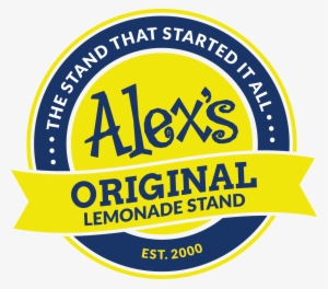 Alex's "original" Lemonade Stand - Cotton Throw Pillow (16"x16") Quantity(1) #1045706