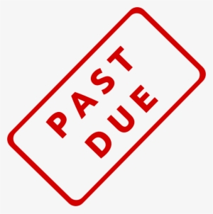 Past Due Clipart #1045798