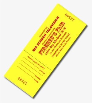 Raffle Tickets/books - Sample Raffle Tickets #1045973