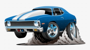 71 Musclecar 71 Musclecar - American Muscle Car Logo Cartoon Transparent #1046198