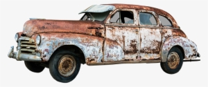 Oldtimer, Rusty, Old, Car Wreck, Wreck - Old Car Png Hd #1046341
