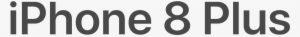 Open - Apple Iphone 8 Plus Logo #1046437