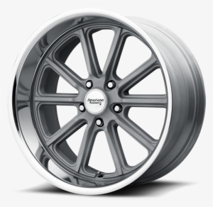 Vn507 Rodder Silver With Diamond Cut Lip - American Racing Wheels #1046832