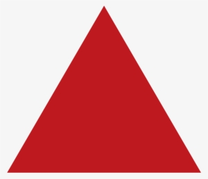 Red Equilateral Triangle - Red Arrow Up #1047074