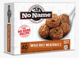 No Name® Wild Rice Meatballs - No Name Meatballs #1047156