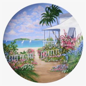 Sea Garden Plate - Sea #1047447