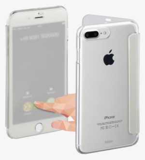 "view" Booklet Case For Apple Iphone 7 Plus/8 Plus, - Hama View Booklet For Samsung Galaxy S8+ #1047492