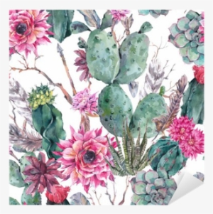 Cactus Watercolor Png Png Library #1047522