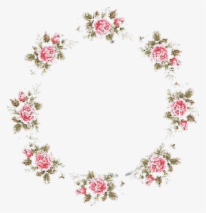 Frame Roses Flowers Aesthetic Tumblr - Flower #1047895