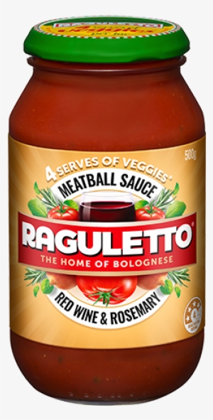 Raguletto Meatball - Raguletto Pasta Sauce Napolitana 500g #1048013