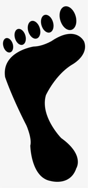 Foot Reprint Pair Footprint Sand 1318329 - Hands And Feet Cartoon #1048256