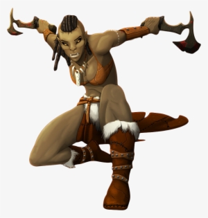 Orc Clipart She - Orc Female Png #1048431