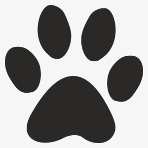 Cat Paw Print Stencil 163908 - Cat Paw Png #1048582
