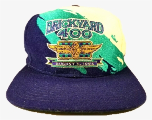 Brickyard 400 Budweiser Logo Athletic Splash Snapback - Baseball Cap #1048616