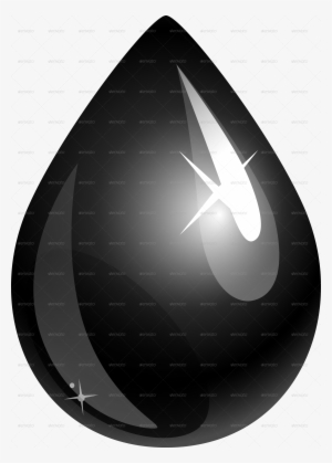 Clip Art Royalty Free Download And Petroleum Drops - Black Oil Droplets #1048650