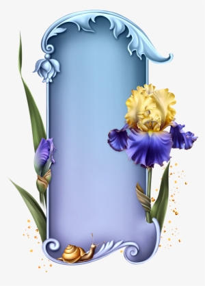 Iris Dreams Scrapbook Frames, Scrapbook Embellishments, - Divine Inspirations & Prayers Sunday Blessings #1048651