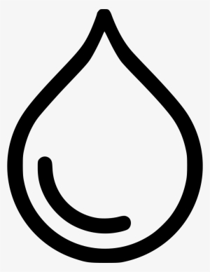 Water Drop Oil Liquid Fuel Comments - Water Drop Png Icon #1048818