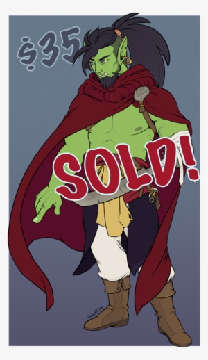 One-armed Orc Adopt [sold] - Cartoon #1048973