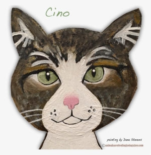 Cino Painting Edited Aafbt - Domestic Short-haired Cat #1049508