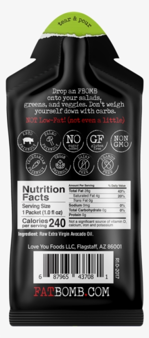 Fbomb Avocado Oil - Urbech #1049649