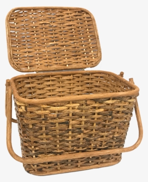 Rattan Picnic Basket #1049713 Rattan Picnic Basket #1049713