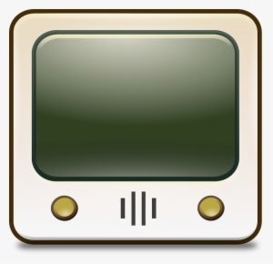 Television, Tube Tv, Tv, Vintage, Simple - Picer Tube Tv Png #1049784