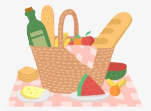 How To Survive The Kid - Picnic Basket Illustration #1049858