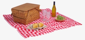 Publicat De Eu Ciresica La - Picnic Basket And Blanket Png #1049962