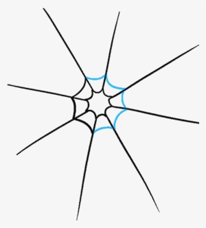 How To Draw Spider Web With Spider - Diagram #1050086