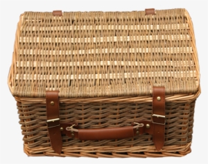 45cm Double Steamed Green Willow Empty Picnic Basket #1050692 45cm Double Steamed Green Willow Empty Picnic Basket #1050692