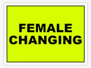 Race Sign Female Changing Corre - Ronak Advertising #1050714