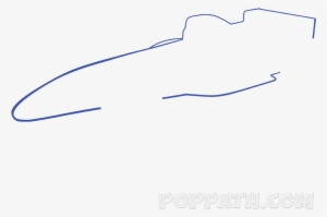 Draw The Frame Of The Car As Shown - Line Art #1050810