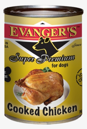 Evanger's Super Premium Organic Cooked Chicken Can - Evanger's Grain-free Chicken Canned Dog & Cat Food, #1050812
