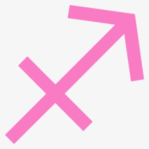 Female Symbol Clipart E2yn27 Clipart - Sagittarius Pink #1050838