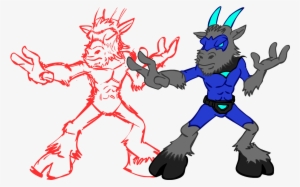 Ella Concentra Toda Su Energía A Través De Su Cuernos - Cartoon #1051098