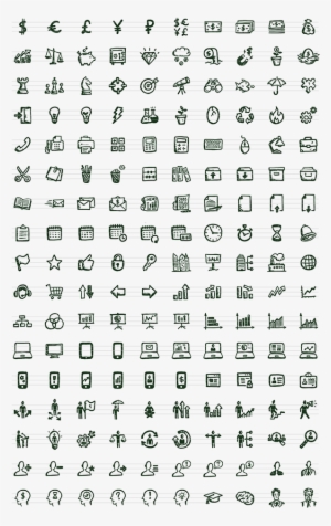 Busy Icons Free 36 Free Hand-drawn Icons - Icon Pack Ai #1051150