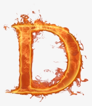 Alfabeto Hecho Con Fuego - Letras De Fuego Png #1051559