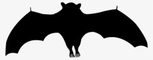 Bat - Silhouette - Animals Illustration - Little Brown Myotis #1051727