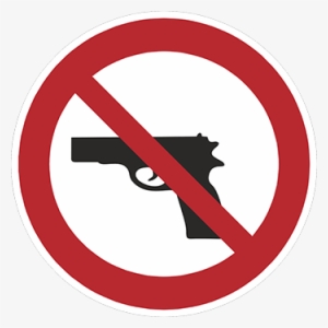 No Weapons Sign In Florida - No Left Turn Traffic Sign #1051845